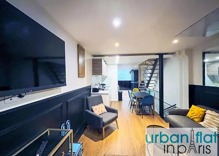Daire Urban Flat 31 - Charming Triplex In Paris
