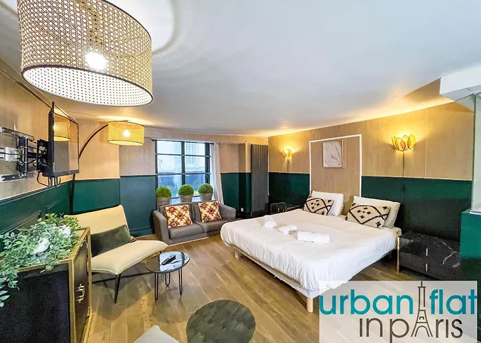 Urban Flat 31 - Charming Triplex In Apartmán Paříž